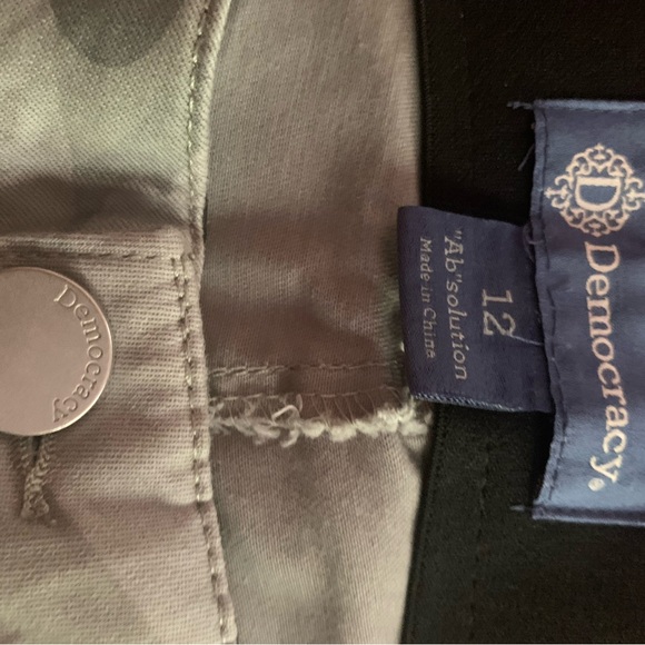 NWT Democracy “Ab Solutions “ Camouflage Jeans. - Picture 11 of 16